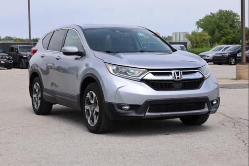 Gray 2018 Honda CR-V EX-L
