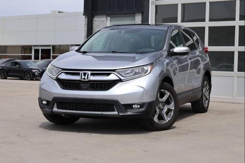 Gray 2018 Honda CR-V EX-L