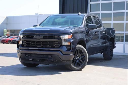 Black 2023 Chevrolet Silverado 1500 Custom