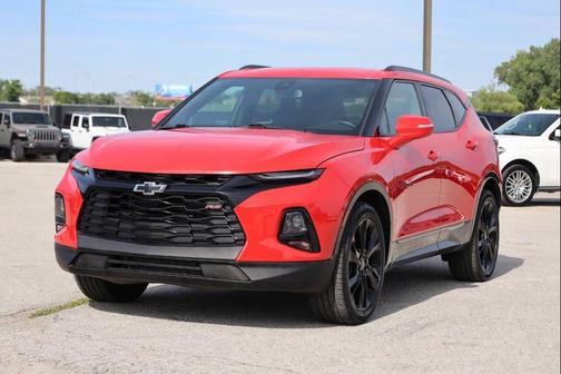 Red Hot 2022 Chevrolet Blazer RS