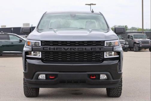 Gray 2021 Chevrolet Silverado 1500 Custom Trail Boss