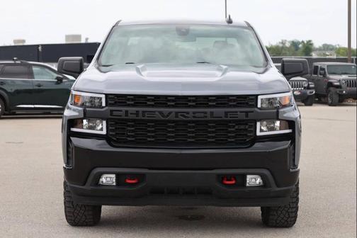 Gray 2021 Chevrolet Silverado 1500 Custom Trail Boss