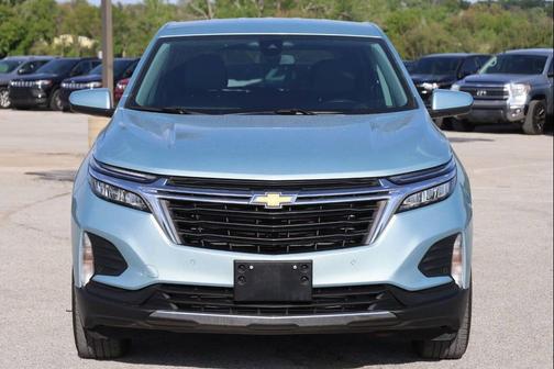 Blue 2022 Chevrolet Equinox 1LT