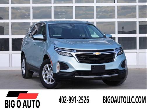 Blue 2022 Chevrolet Equinox 1LT