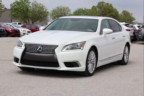 White 2014 Lexus LS 460 L