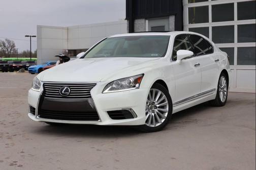 White 2014 Lexus LS 460 L