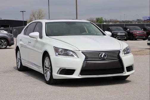 White 2014 Lexus LS 460 L