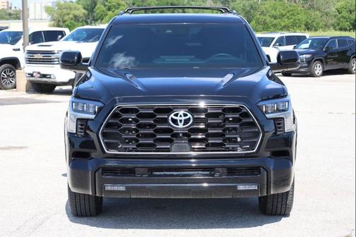 Black 2024 Toyota Sequoia Platinum