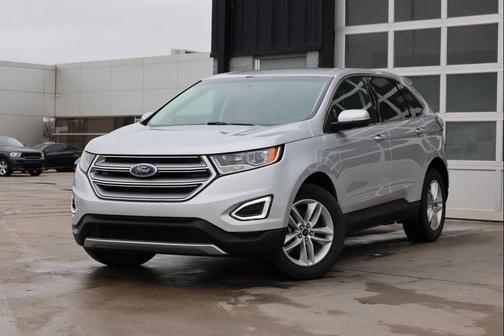 Silver 2016 Ford Edge SEL