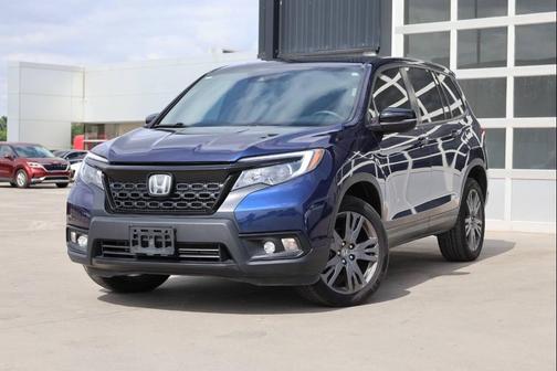 Blue 2021 Honda Passport AWD EX-L