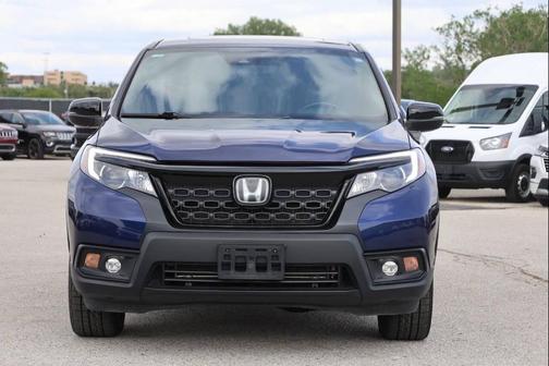 Blue 2021 Honda Passport AWD EX-L