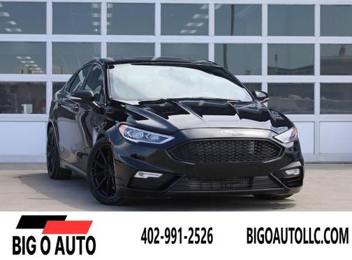 Black 2018 Ford Fusion Sport