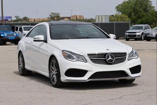 White 2016 Mercedes-Benz E-Class 4MATIC