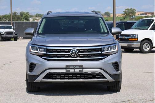 Gray 2022 Volkswagen Atlas 3.6L SE w/Technology