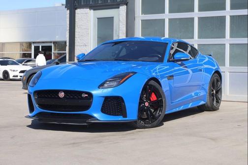 Blue 2020 Jaguar F-TYPE SVR AWD Automatic