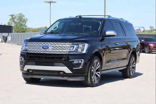 Agate Black Metallic 2021 Ford Expedition Max Platinum