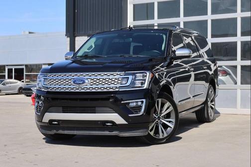 Agate Black Metallic 2021 Ford Expedition Max Platinum