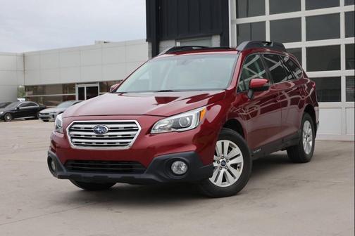 Red 2017 Subaru Outback 2.5i Premium