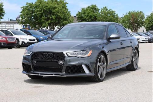 Gray 2015 Audi A6 3.0T Prestige Quattro