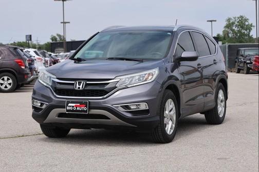 Gray 2016 Honda CR-V EX-L