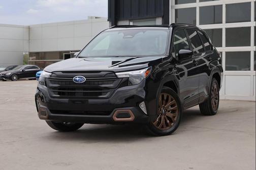 Black 2025 Subaru Forester Sport