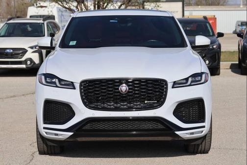 White 2021 Jaguar F-PACE R-Dynamic S P400 AWD Automatic
