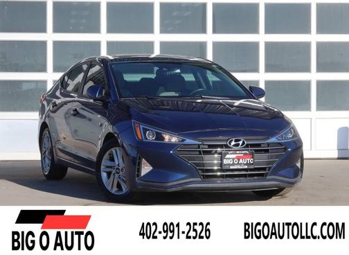 Blue 2020 Hyundai ELANTRA Value Edition