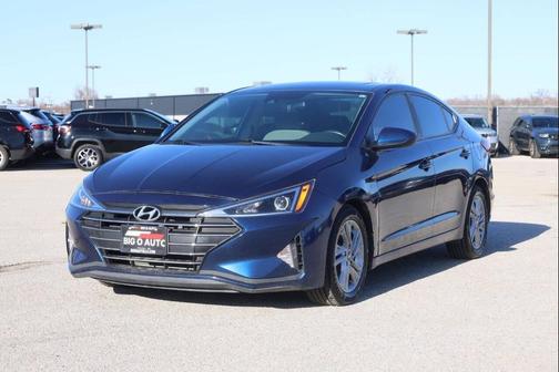 Blue 2020 Hyundai ELANTRA Value Edition