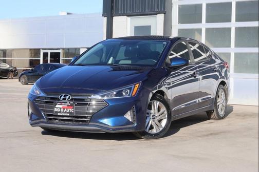Blue 2020 Hyundai ELANTRA Value Edition