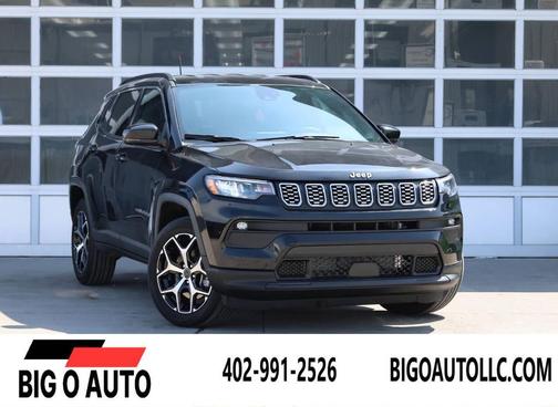 Black 2025 Jeep Compass Limited