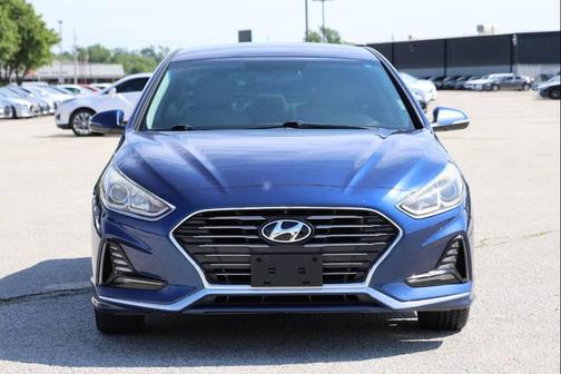 Blue 2018 Hyundai SONATA SEL