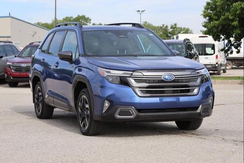 Daybreak Blue Pearl 2025 Subaru Forester Hybrid Limited