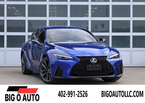 Blue 2024 Lexus IS 350 Base