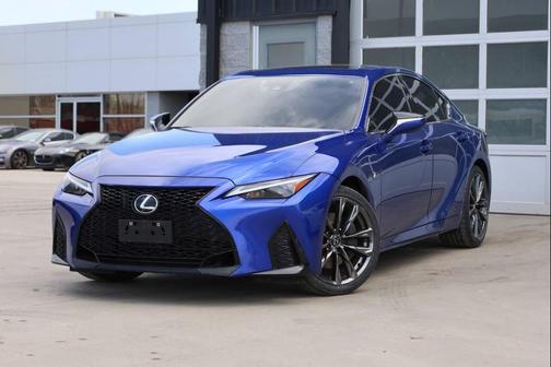 Blue 2024 Lexus IS 350 Base