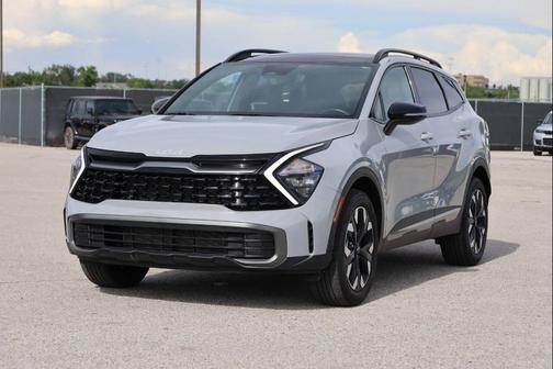 Gray 2023 Kia Sportage X-Line