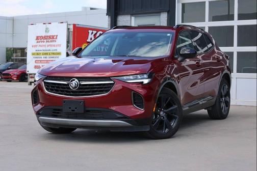 Red 2023 Buick Envision Preferred AWD