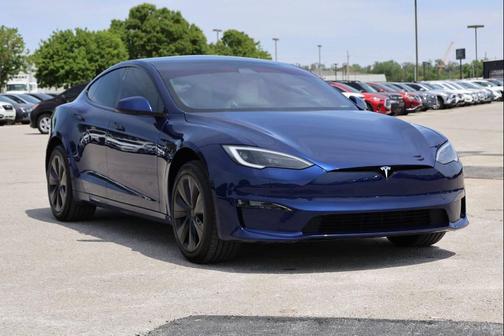 Blue 2022 Tesla Model S Base