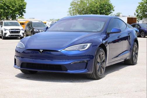 Blue 2022 Tesla Model S Base