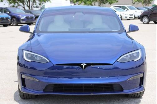 Blue 2022 Tesla Model S Base