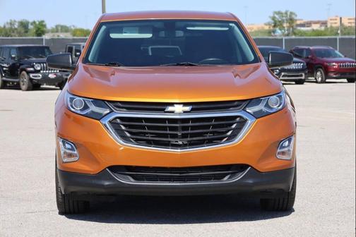 Orange 2018 Chevrolet Equinox LS