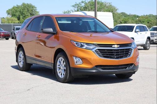 Orange 2018 Chevrolet Equinox LS