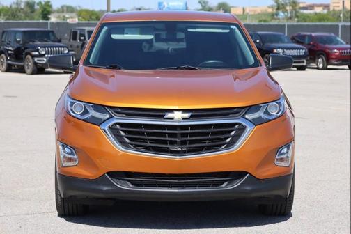 Orange 2018 Chevrolet Equinox LS