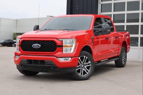 Red 2021 Ford F-150 XL