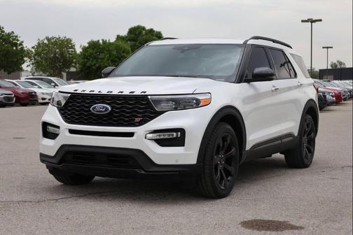 White 2023 Ford Explorer ST