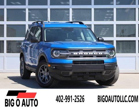 Blue 2022 Ford Bronco Sport Big Bend