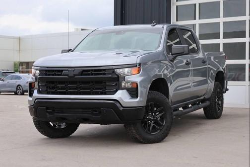 Gray 2026 Chevrolet Silverado 1500 Custom Trail Boss