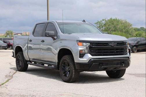 Gray 2026 Chevrolet Silverado 1500 Custom Trail Boss