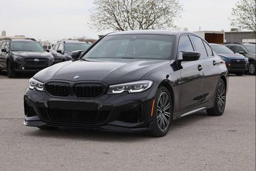 Black Sapphire Metallic 2021 BMW M340 M340i xDrive Sedan