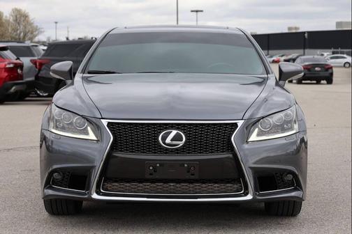 Gray 2014 Lexus LS 460 Base