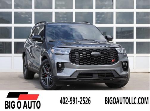 Gray 2025 Ford Explorer ST